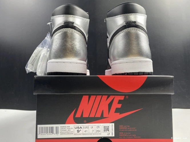 TOE SILVER OG WMNS JORDAN CD0461-001 AIR HIGH 1 0623